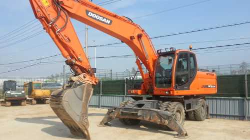   doosan dx210w 2012