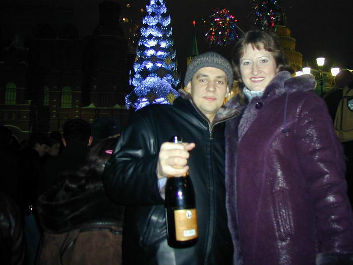 Новый год на Красной площади...