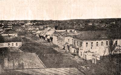 Клинцы после большого пожара 1872 года