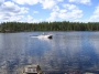Водопад Кивач в Карелии