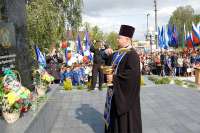 Освящение памятника ликвидаторам аварии на ЧАЭС
